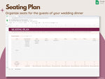Wedding Planning Spreadsheet Google Sheets