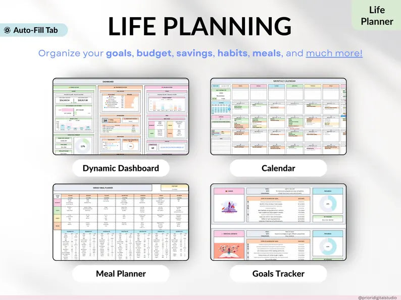 The Ultimate Life Organizer Package