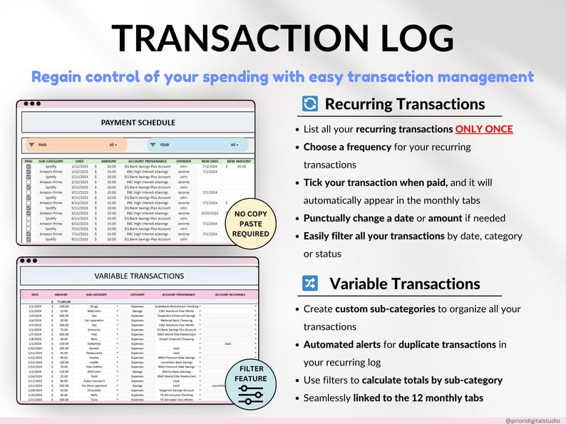 Ultimate Annual Budget Spreadsheet