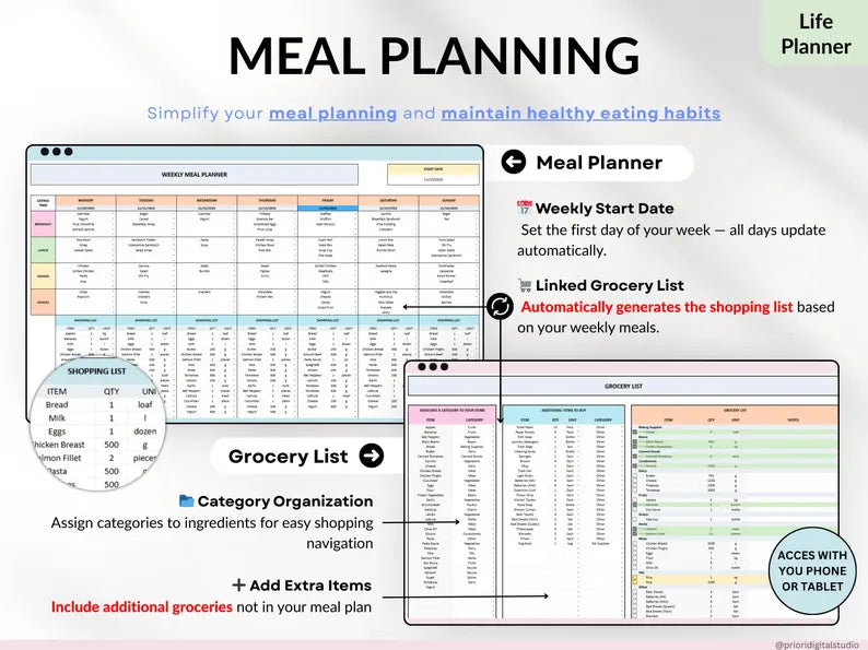 The Ultimate Life Organizer Package