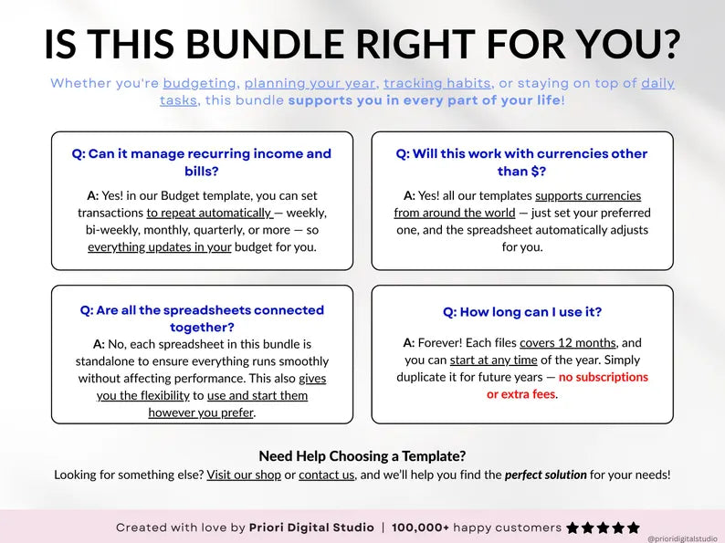 The Ultimate Life Organizer Package